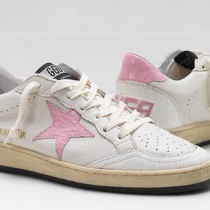GOLDEN GOOSE Pink Ball Star NWB